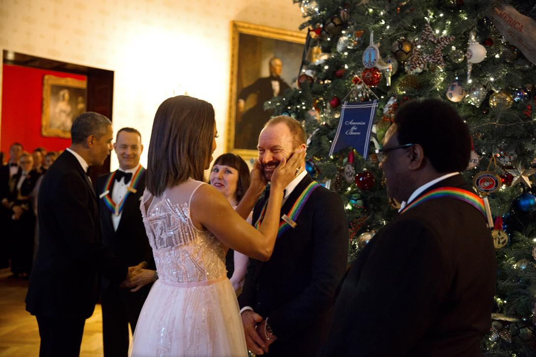 Michelle obama clearance christmas dress